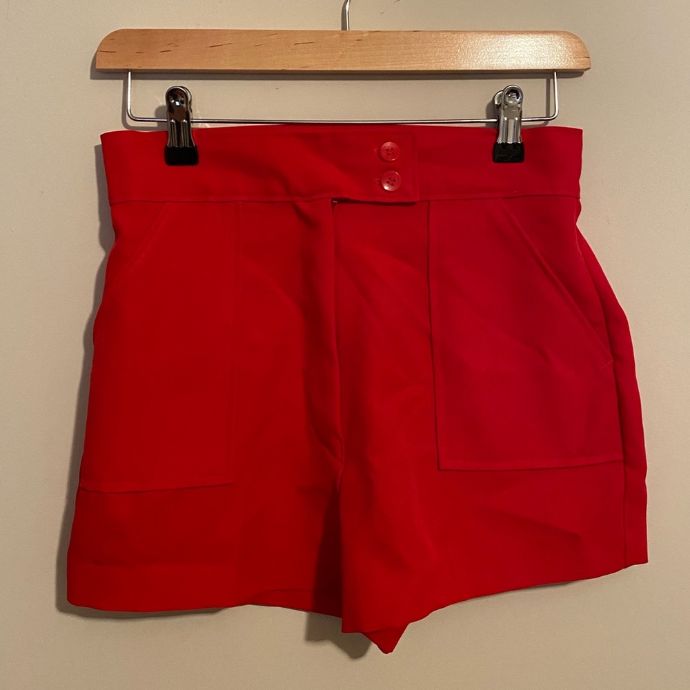 Vintage Red Shorts